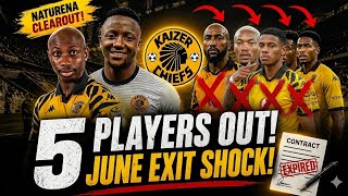 🚨 5 KAIZER CHIEFS PLAYERS LEAVING IN JUNE? NATUERNA CLEAROUT SHOCK! 😱💛🖤 screenshot 1