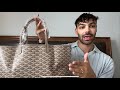 Goyard saint louis claire voie in khaki review  how to get one