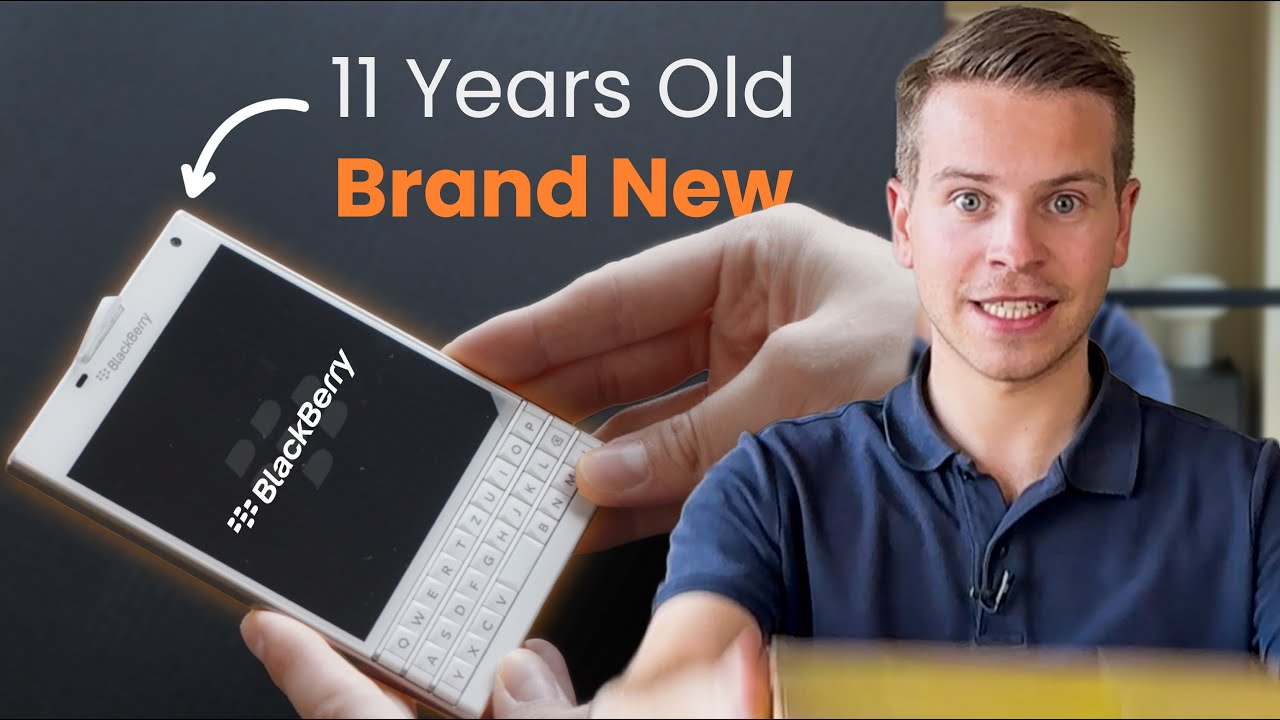 Unboxing a BRAND NEW BlackBerry Passport in 2025 - YouTube