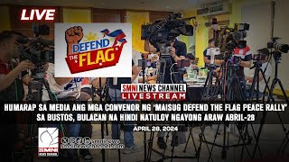 LIVE: Humarap sa media ang mga convenor ng ‘MAISUG Defend the Flag Peace Rally’  | April 28, 2024