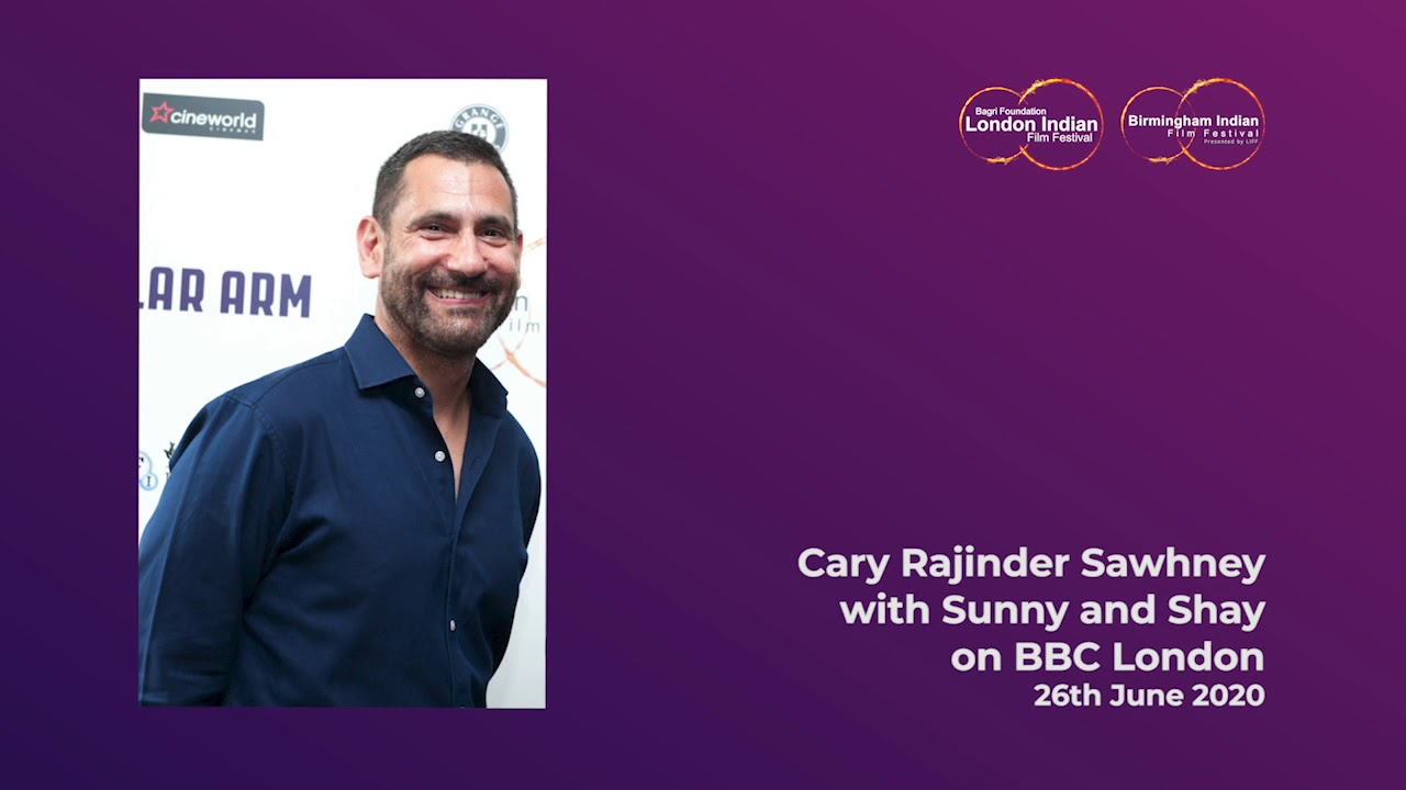 Cary Sawhney on BBC London about Love LIFF At Home