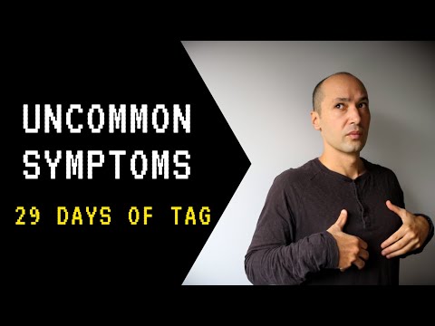 Day 9 - BIZARRE - Uncommon Anxiety Symptoms | 29 Days Of The Anxiety Guy thumbnail