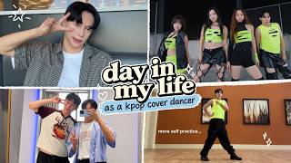 a day in my life as a k-pop cover dancer ✨ | practice, filming & cover prep 🎬