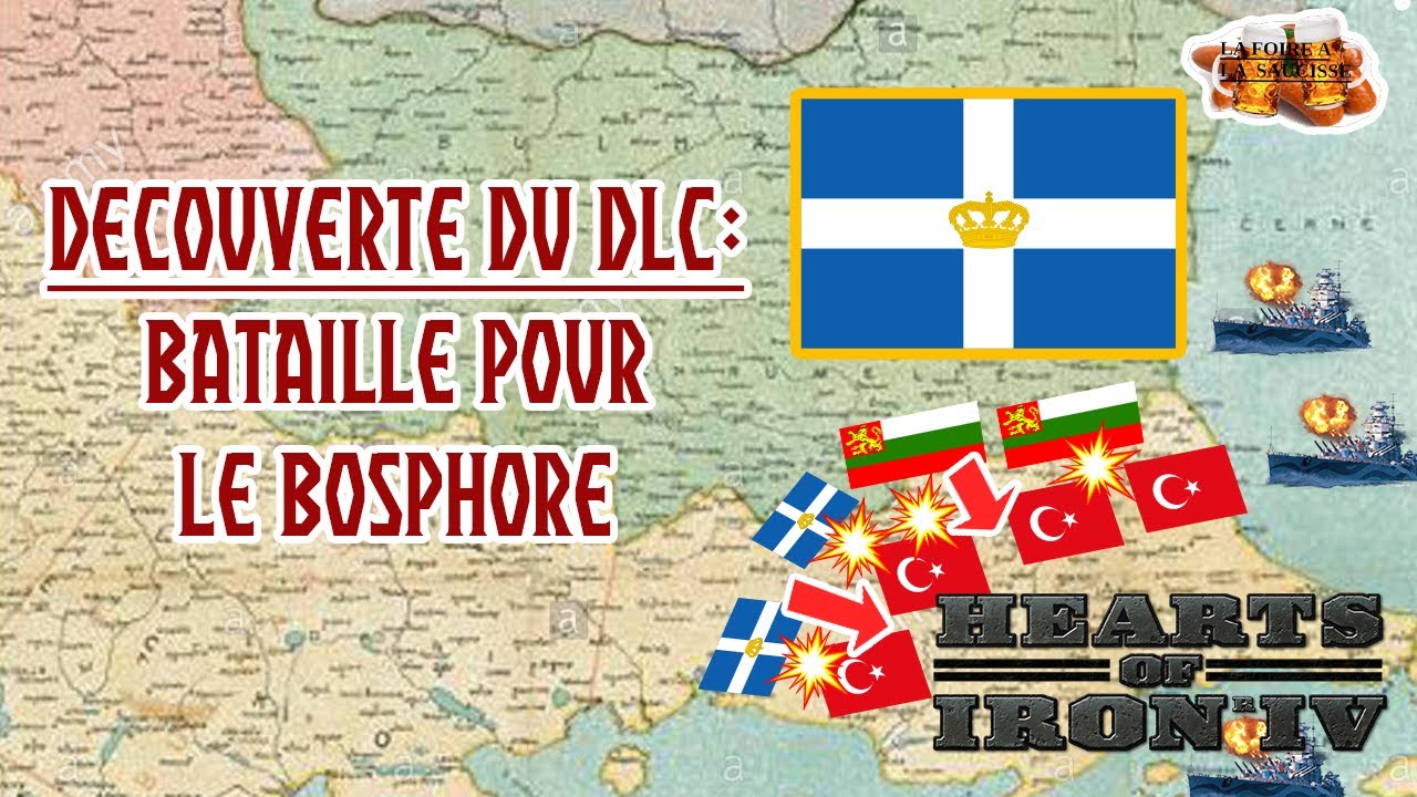 HOI4 Guide Grèce historique DLC "Battle for the Bosporus". YouTube