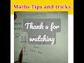 Maths shortcut tips and tricks #youtube #short #youtubeshort