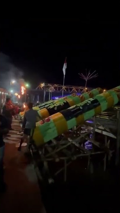 Tradisi Malam takbiran di kota pontianak , kalo di tempat kalian tradisi nya apa gys? #shorts