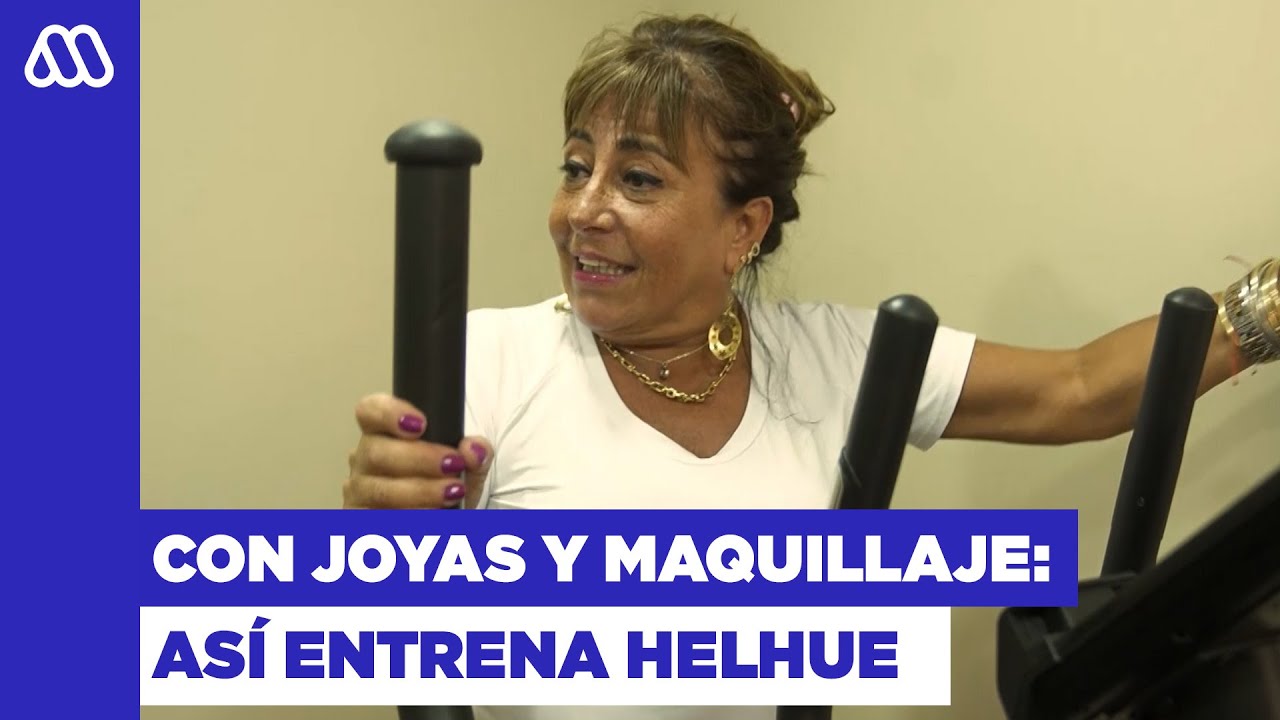 Antes muerta que sencilla: El excéntrico look de entrenamiento de Helhue 💁‍♀️ | Sangre Sudor y Gala
