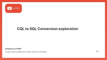 CQL to SQL Conversion exploration