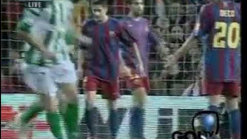 FC Barcelona - Real Betis 5-1 Season 05/06 Highlights