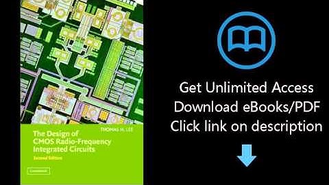 The Design of CMOS Radio-Frequency Integrated Circuits
