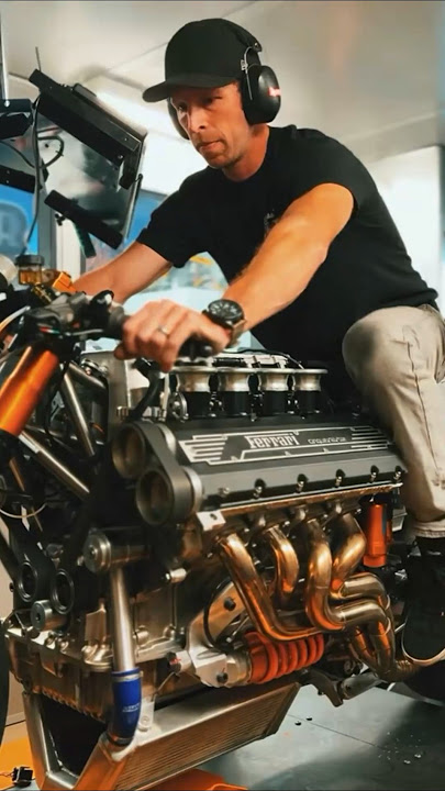 Motor Mesin V8 FERRARl 😵‍💫