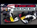 Red Bull/AlphaTauri Half-And-Half Livery - GT SPORT TIME LAPSE