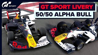 Red Bull/AlphaTauri Half-And-Half Livery - GT SPORT TIME LAPSE