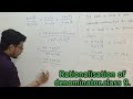 Rationalisation of denominator. Class 9. If both a and b are rational numbers, then find the values