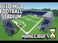 Building a Football Stadium in Minecraft ⏱️ | Epic Time-Lapse Construction #rodione1337