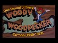 One Second Of Every Woody Woodpecker Cartoon 1940 1972 