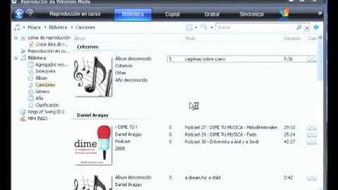 VIDEOTUTORIAL: Sincronizar com WMP (auto)