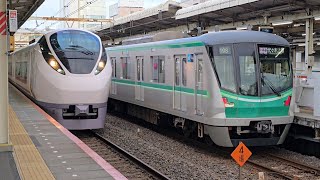 【特急ときわ76号】76M E657系K18編成 我孫子駅 通過シーン