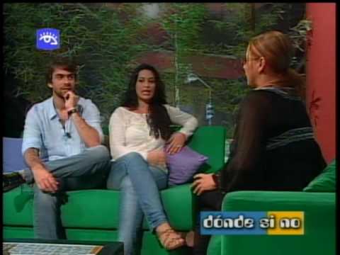 Laura Ramos y Caleb Casas en 23yM con Edith Massol...