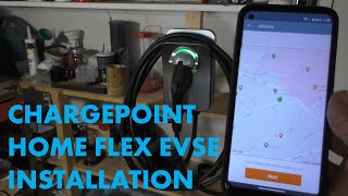ChargePoint Home Flex EVSE Installation