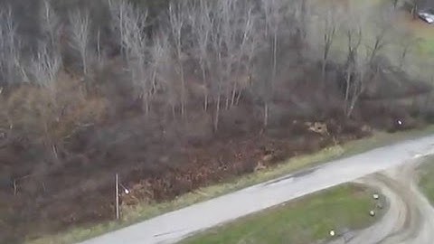 longer flight of syma x5c-1 and crash onto roof as out of range