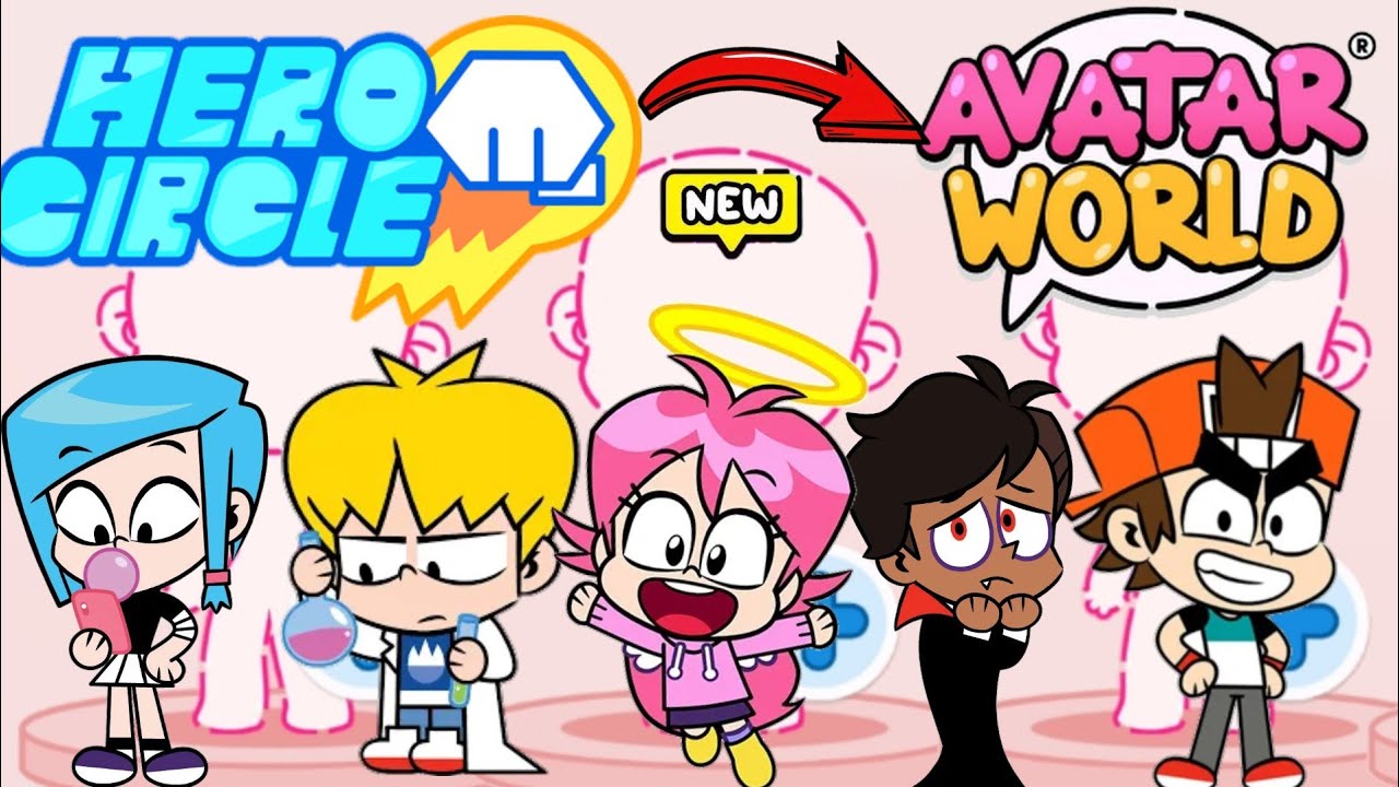 WOW How To Create HERO CIRCLE Characters In Pazu Avatar World # ...