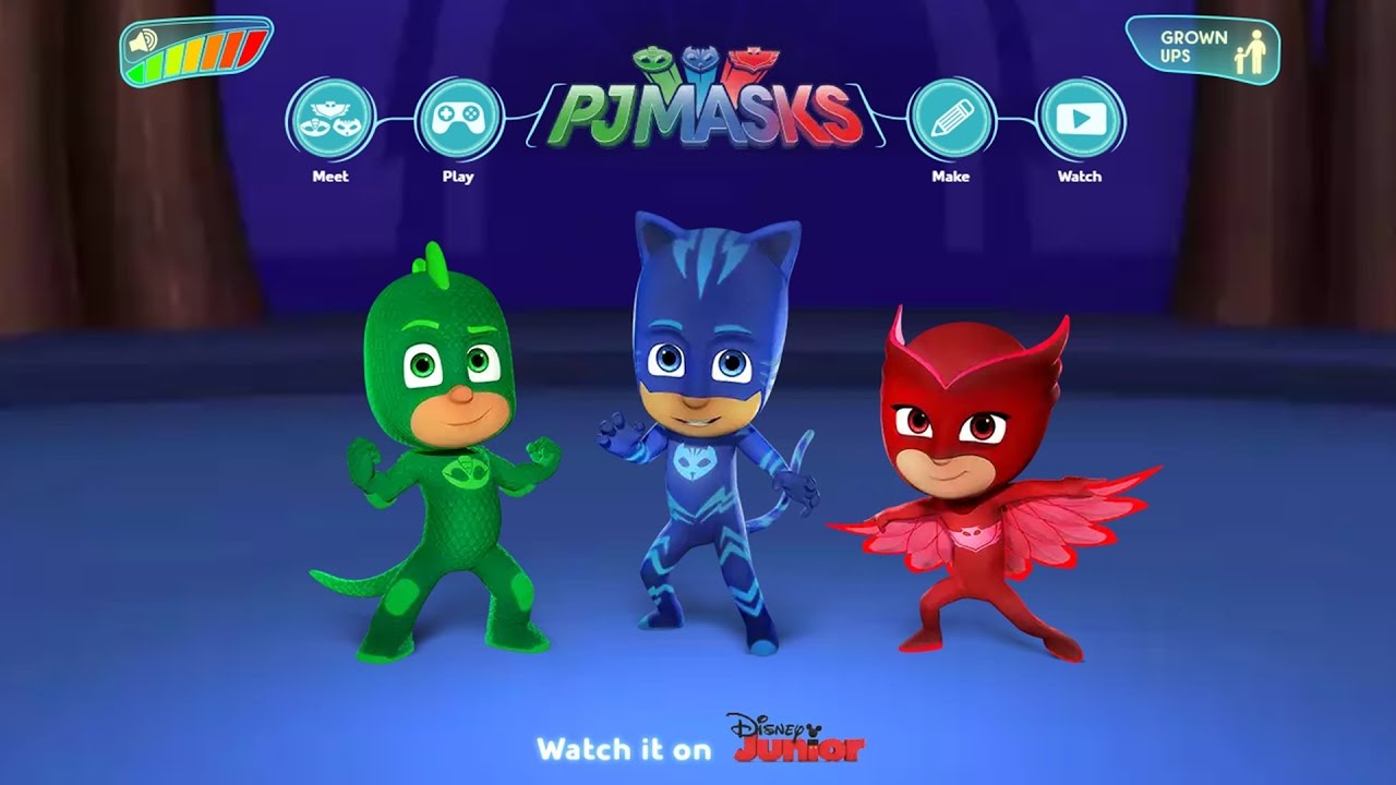 encuesta creciendo impactante PJ MASKS: Héroes en pijamas - Sitio Web (DISPONIBLE) Vistazo - Juegos,  Personajes, Manualidades. - YouTube