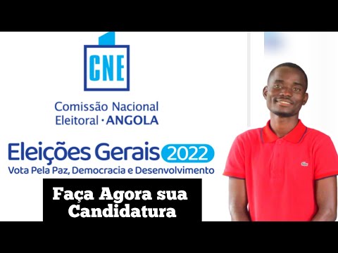 Como fazer a Candidatura de Forma Simples no Concurso Público da CNE via Online |  Angola