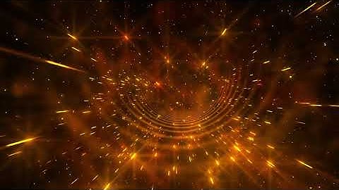 Free Video Background #48 4K Golden Hyper-Space Tunnel Flight ║ 4K Motion Backgrounds for