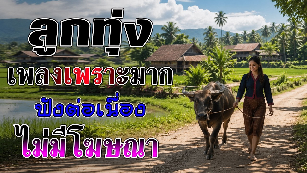 ลูกทุ่งเพลงเพราะมาก : รวมเพลง ลูกทุ่งฮิตที่สุด ฟังต่อเนื่อง ไม่มีโฆษณา #เบสแน่น#เบสหนัก#ลูกทุ่ง
