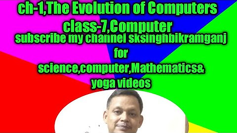 DAV CLASS7CHAPTER-1 COMPUTER