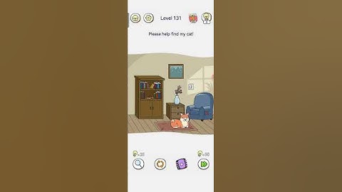 Brain Out Level 131🐆 |  Brain Out🤯 | Please Help Find My Cat! #brainout #level131 #cat #animals