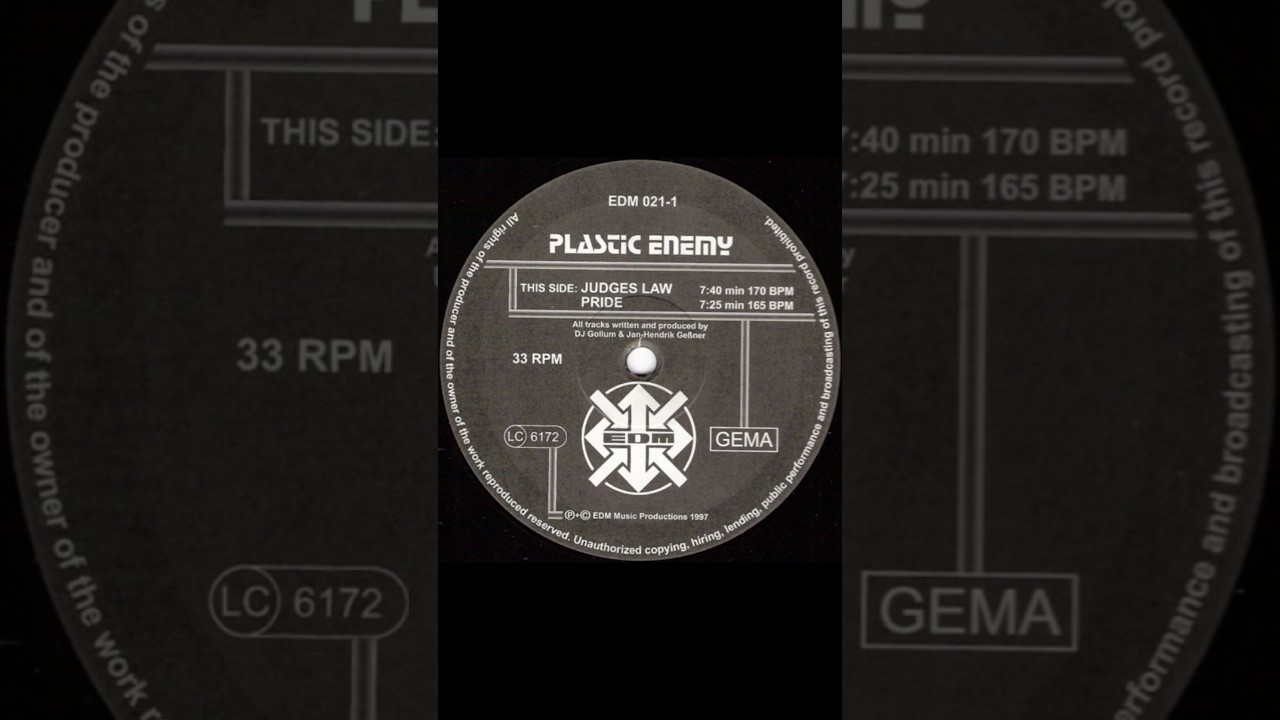 PLASTIC ENEMY - JUDGES LAW