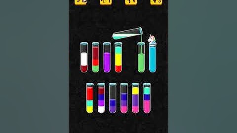 Color Water Sort 3D level 210 - 3 Stars | Gameplay Mobile Games