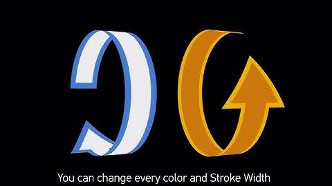 Arrows Rotating After Effects Templates