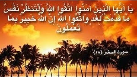 سورة الحشر والفجر الشيخ علي حسن السويسي  تلاوة للتاريخ من الزمن الجميل   alzaman aljamil
