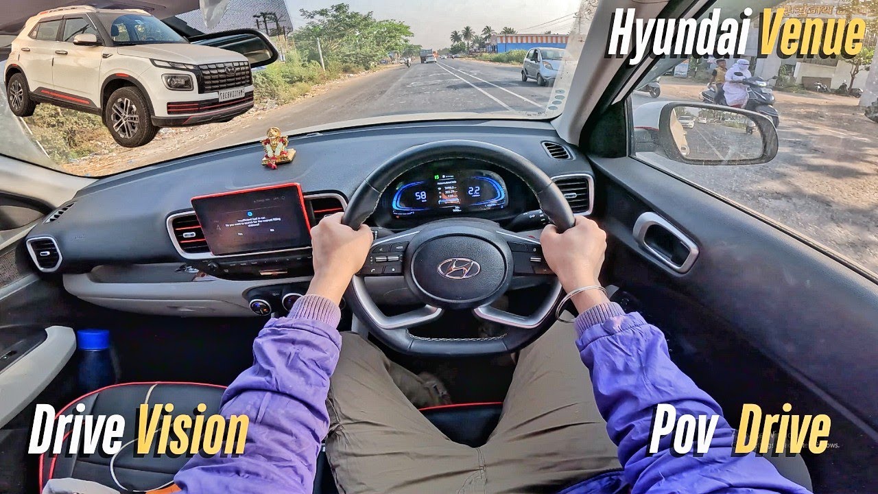 Hyundai Venue POV Drive  - The Ultimate Urban Experience | #hyundaivenue #povdrive