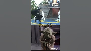 Master Yoda vs Darth Vader #edit #versus #starwars #MasterYoda #DarthVader #2025shorts #epic #vsedit