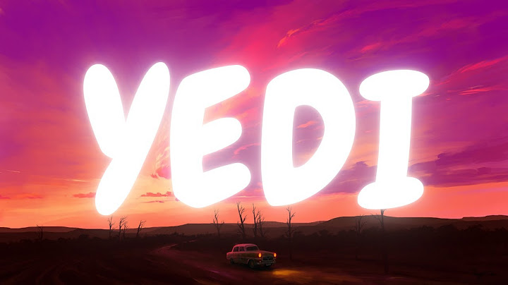 Yedi ( Lyric Video ) | NEEK | Butter Skotch