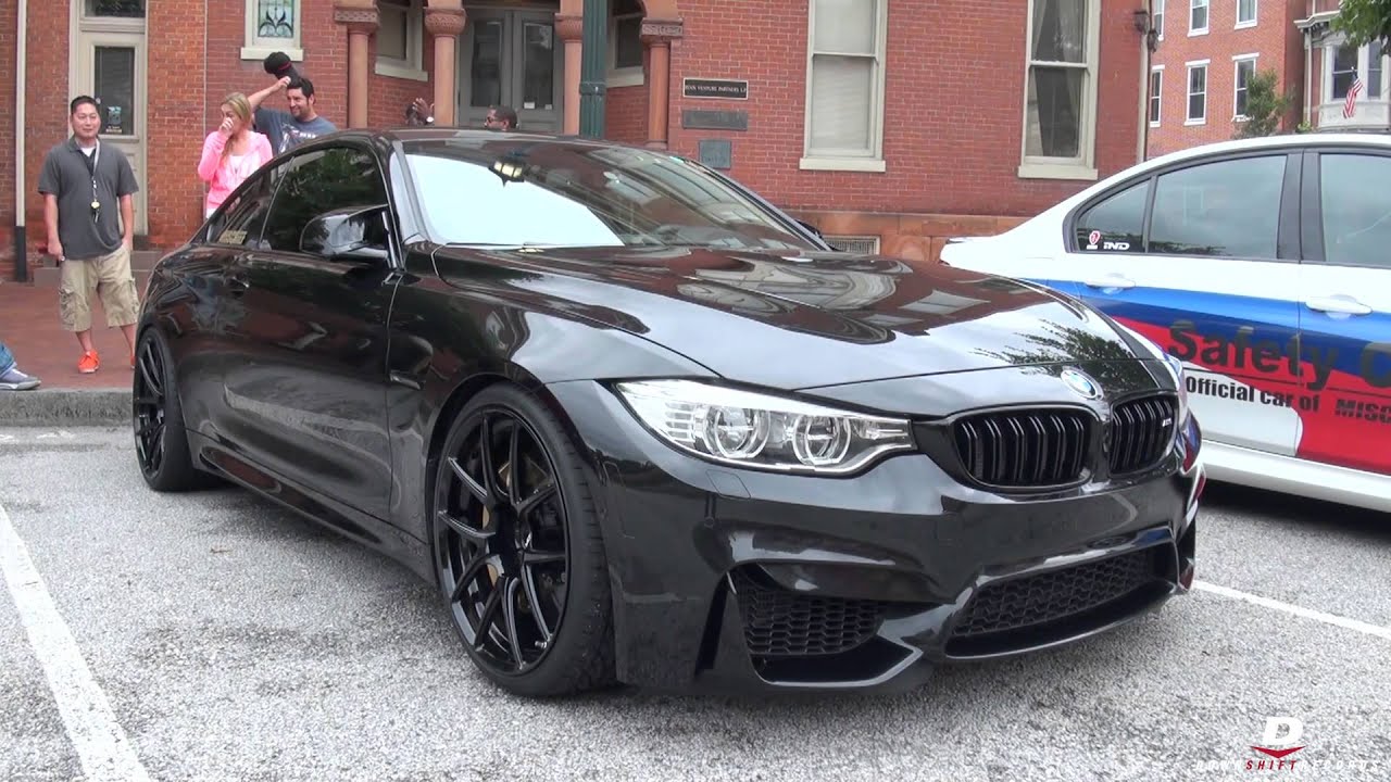 2015 BMW F80 M3 Safety Car // Blacked Out BMW F82 M4   YouTube