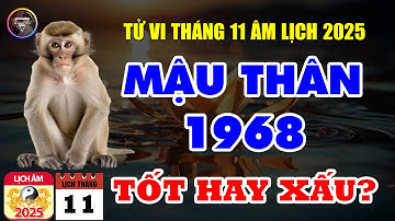 Tử Vi Tuổi Mậu Thân 1968: Trong Tháng 11 Âm Lịch Năm 2025 Sẽ Như Thế Nào?
