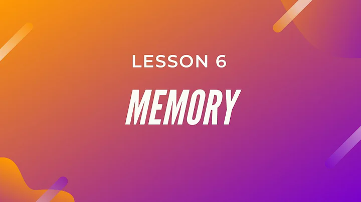 Memory - Cognitive Psychology Lesson # 6 - DayDayNews