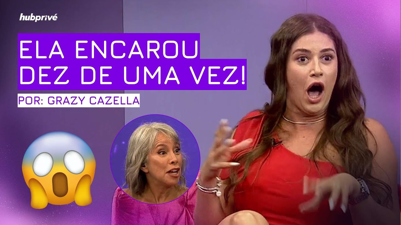 GRAZY CAZELLA: QUANDO O SONHO ANTIGO VIRA REALIDADE | CORTES CHAMA NO PRIVÉ #46
