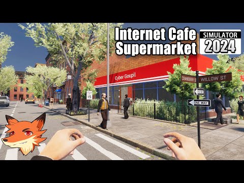 Internet Cafe & Supermarket Simulator 2024 #1 [FR] J'ouvre un supermarché et un cybercafé!