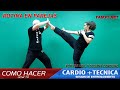 Como hacer y entrenar CARDIO Y TECNICA EN PAREJA - Por Yee Seil y SUSANA CORDEIRO