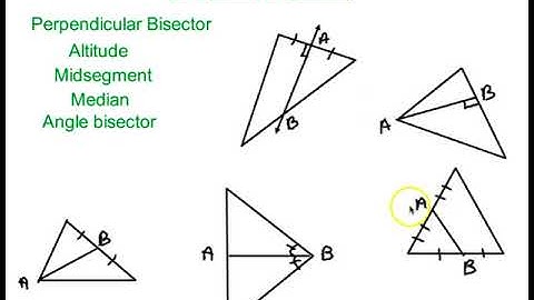 Section 5 2 5 3 Special Segments in Triangles Video Notes