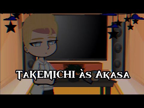 gacha club: Tokyo revengers reagindo ao TaKEMICHI às akaza rap(AniRap)