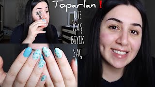 Beni̇mle Hazirlan Kolay Nail Art & Saç & Kaş - Bıyık - Yüz Kılları