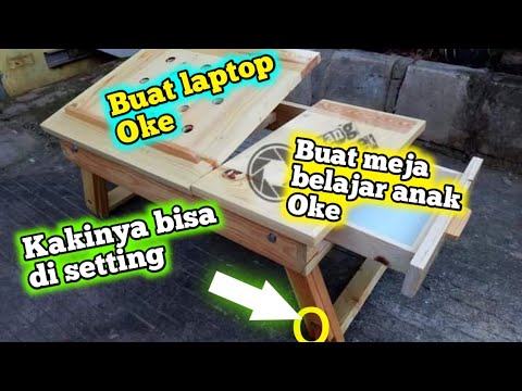  Cara  Membuat Meja  Lipat  Laptop  YouTube