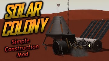 SOLAR COLONY \ Kerbal Space program